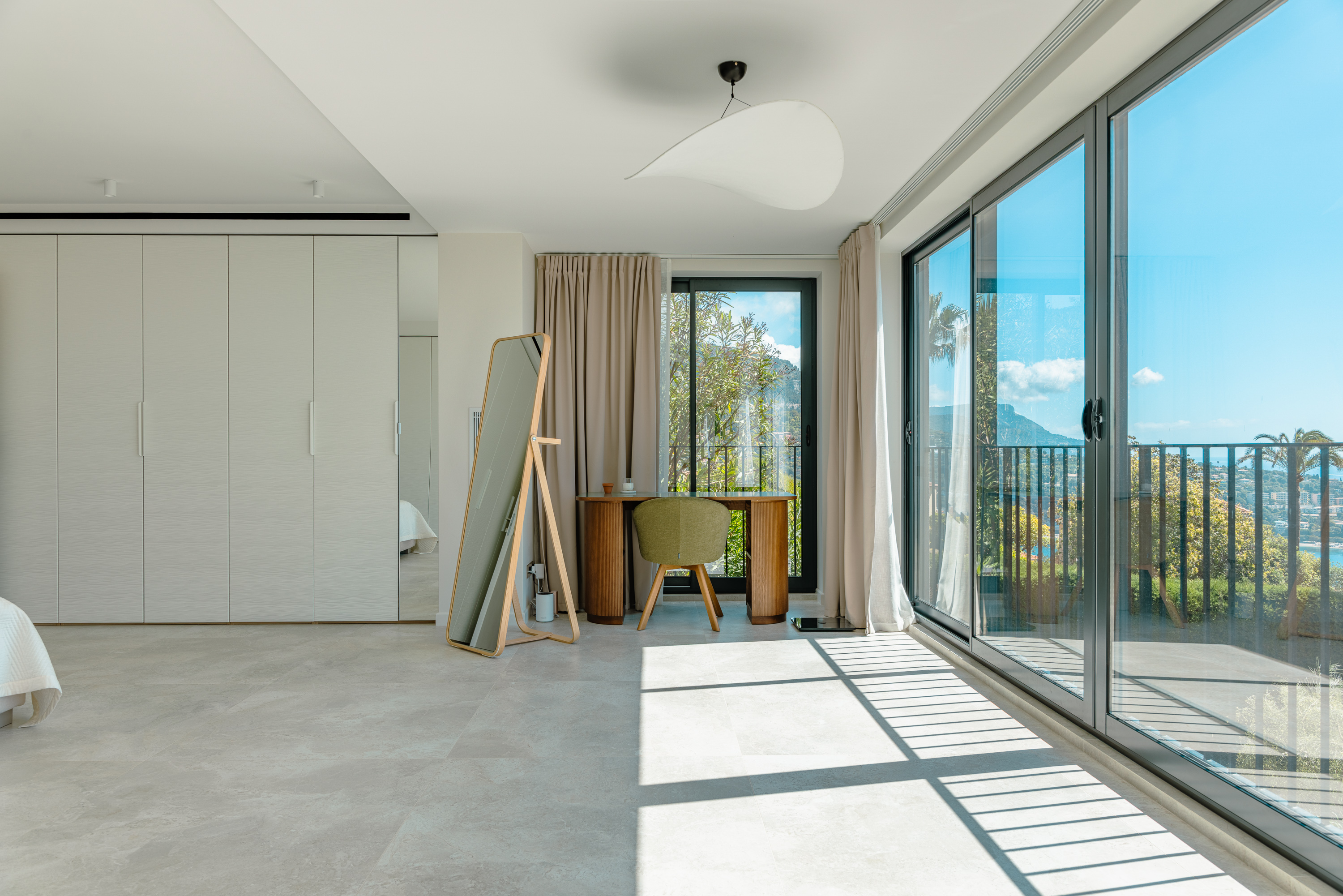 Chambre avec dressing et vue mer · Côte d'Azur
